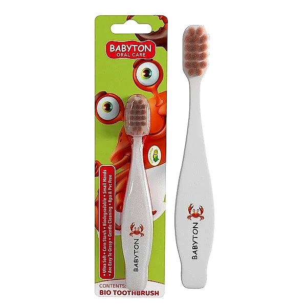 Babyton Bio Diş Fırçası Yengeç STD - Ağız Bakım Ürünleri