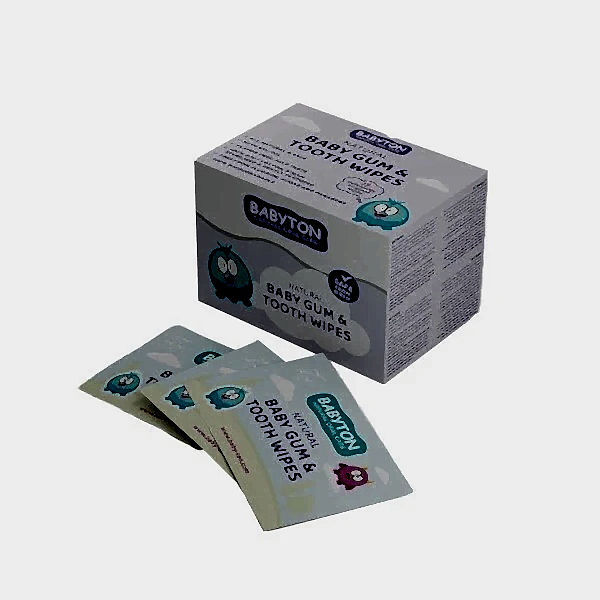 Babyton Doğal Bebek Diş Temizleme Mendilleri STD - Ağız Bakım Ürünleri - Görsel 2