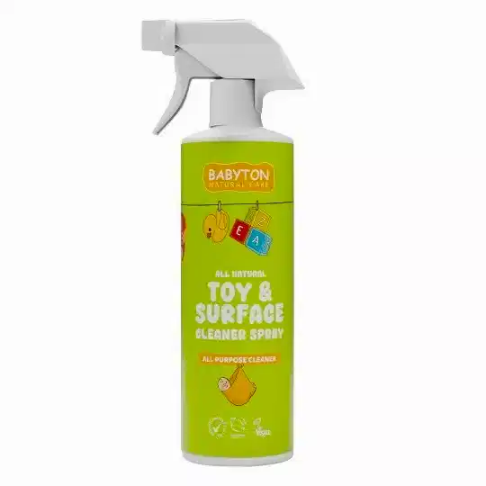 Babyton Doğal Oyuncak ve Mama Sandalyesi Temizleyici Sprey 500 ml - Çamaşır Deterjanı