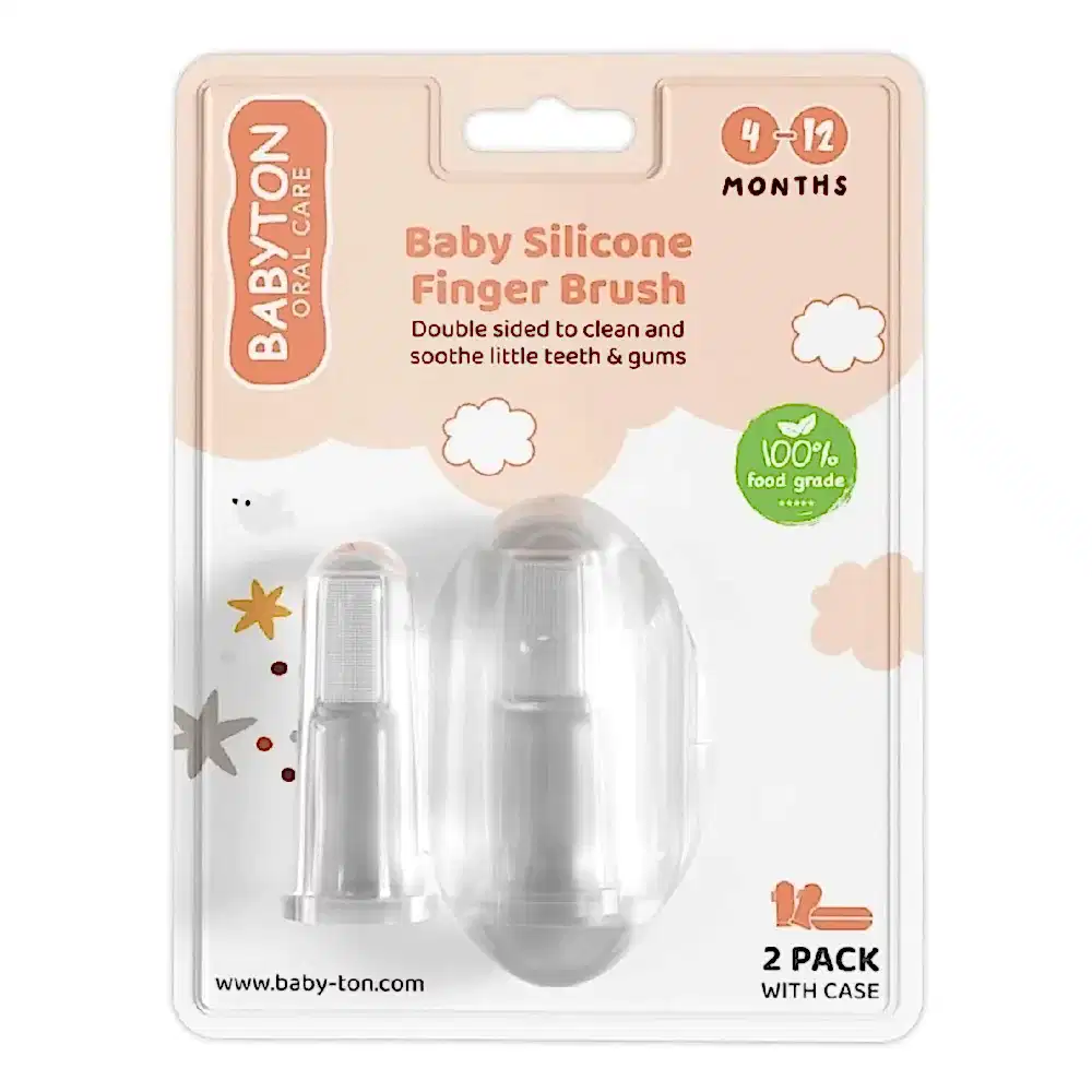 Babyton Silikon Parmak Diş Fırçası STD - Ağız Bakım Ürünleri