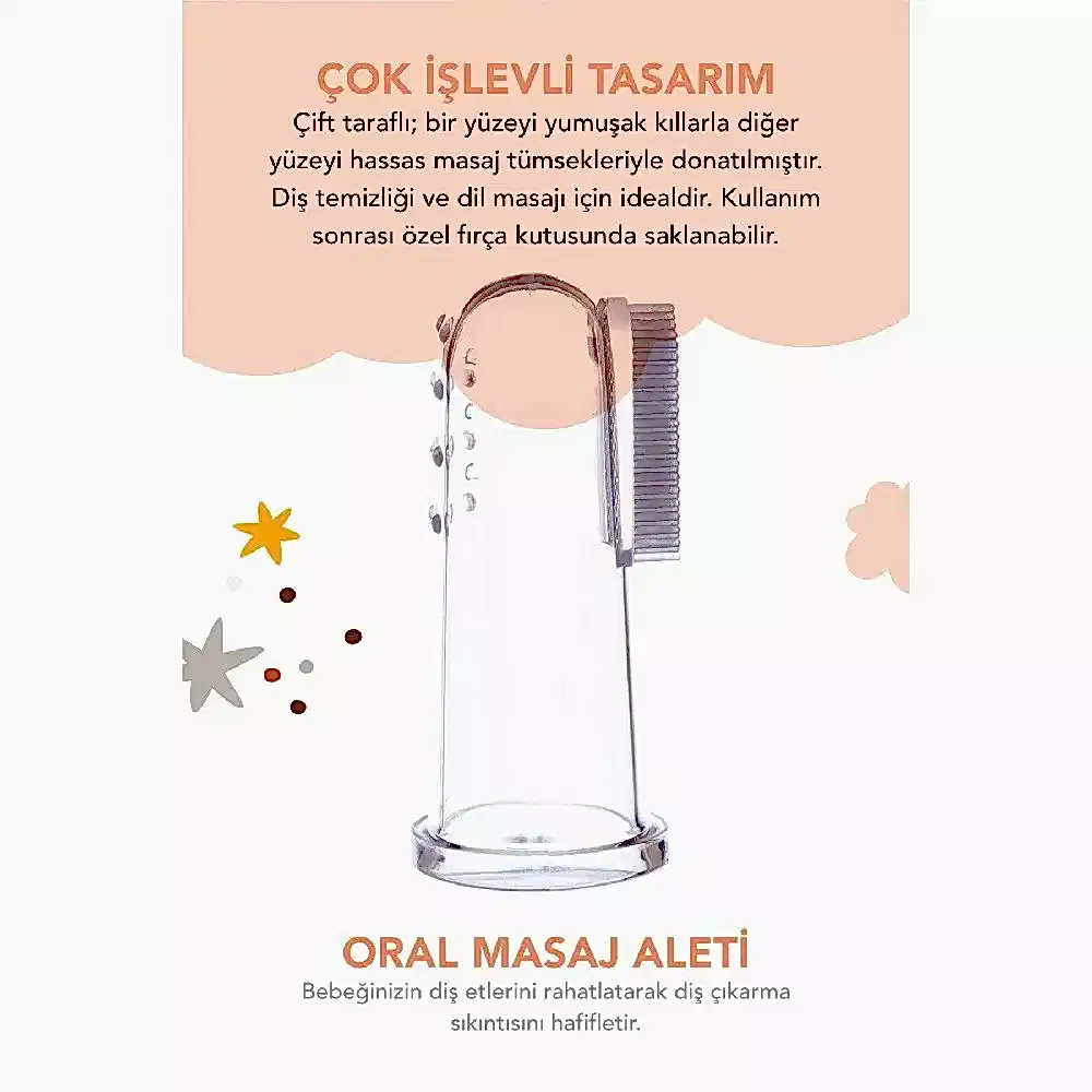 Babyton Silikon Parmak Diş Fırçası STD - Ağız Bakım Ürünleri - Görsel 2