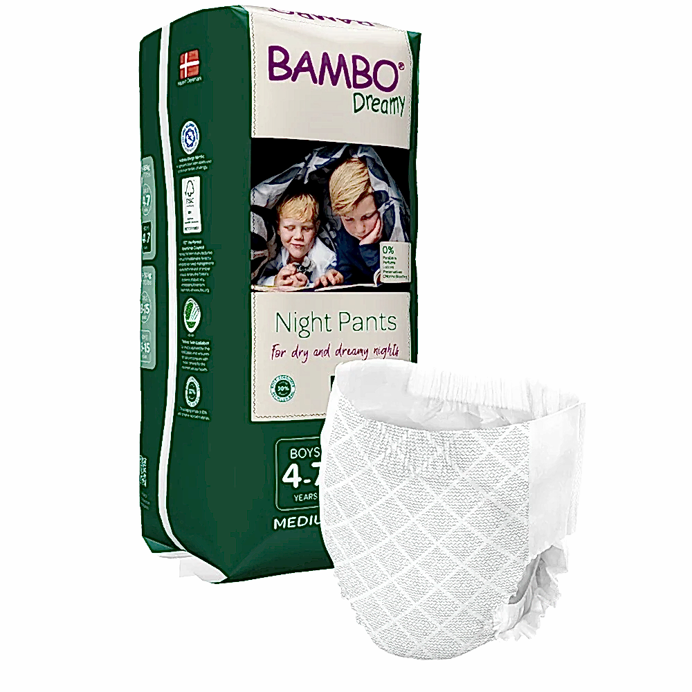 Bambo Nature Dreamy Gece Külodu Erkek 15-35 kg (10 adet) STD - Bebek Bezleri - Görsel 2