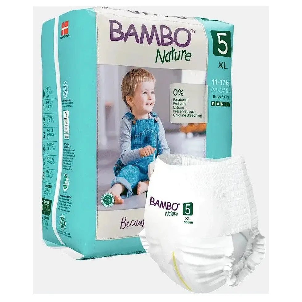 Bambo Nature No : 5 Külot Bez 12-20 kg (19 adet) STD - Bebek Bezleri - Görsel 2