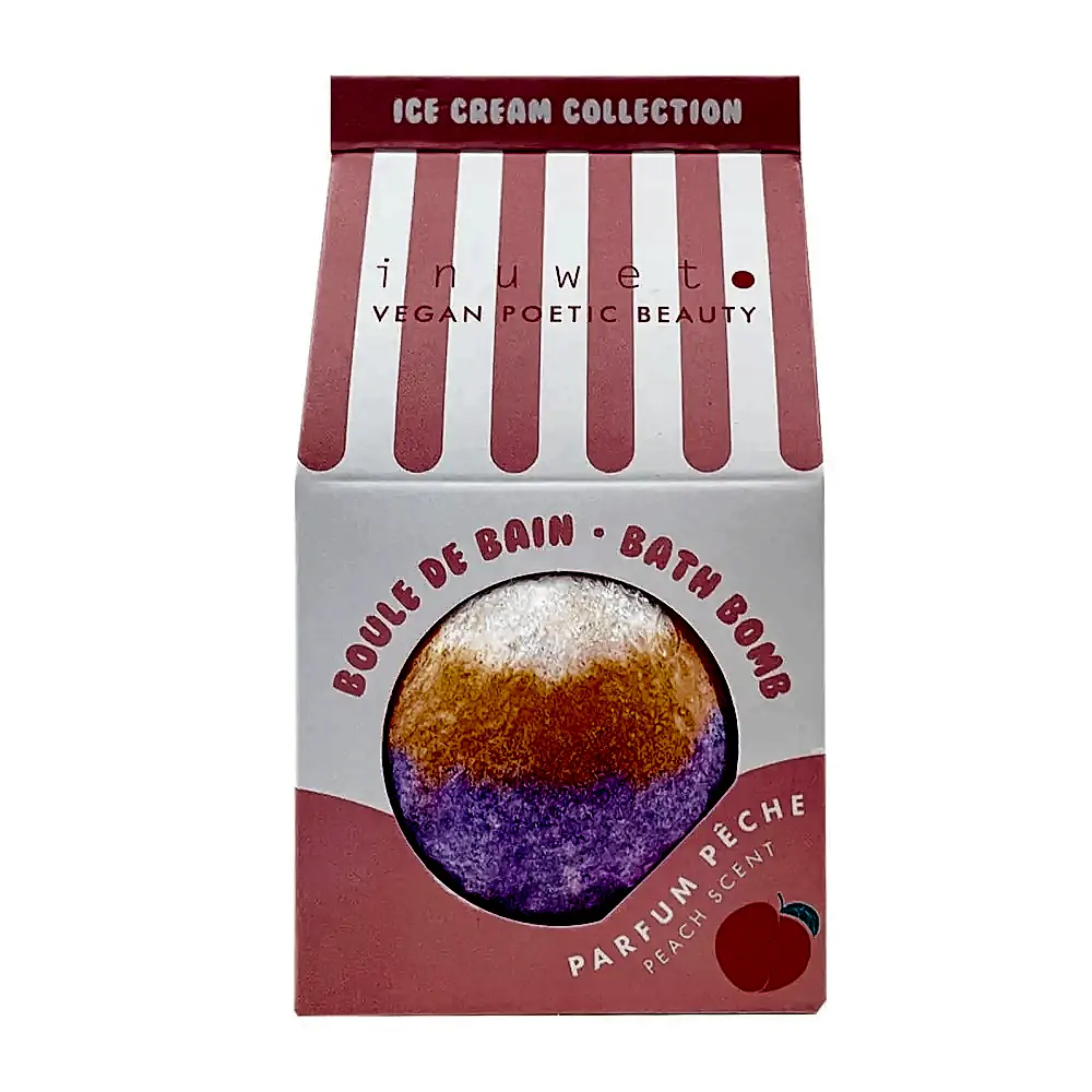 Inuwet Icecream Şeftali Banyo Bombası