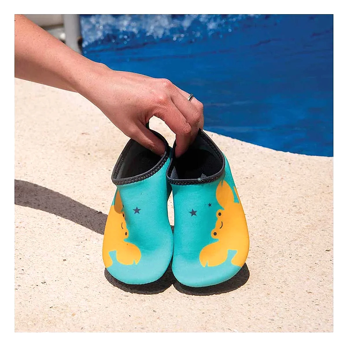 Bblüv Shoöz Havuz ve Deniz Ayakkabısı Yeşil Yengeç Yeşil - Sandalet Terlik - Görsel 2