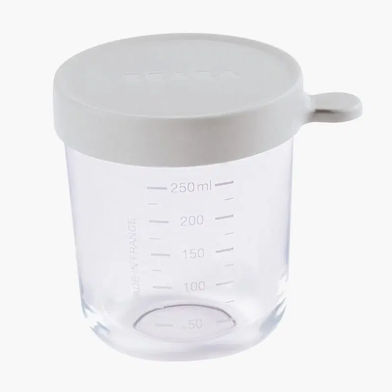 Beaba Bebek Cam Mama Saklama Kavanozu 250 Ml (Light Mist) - Çatal Kaşık Tabak