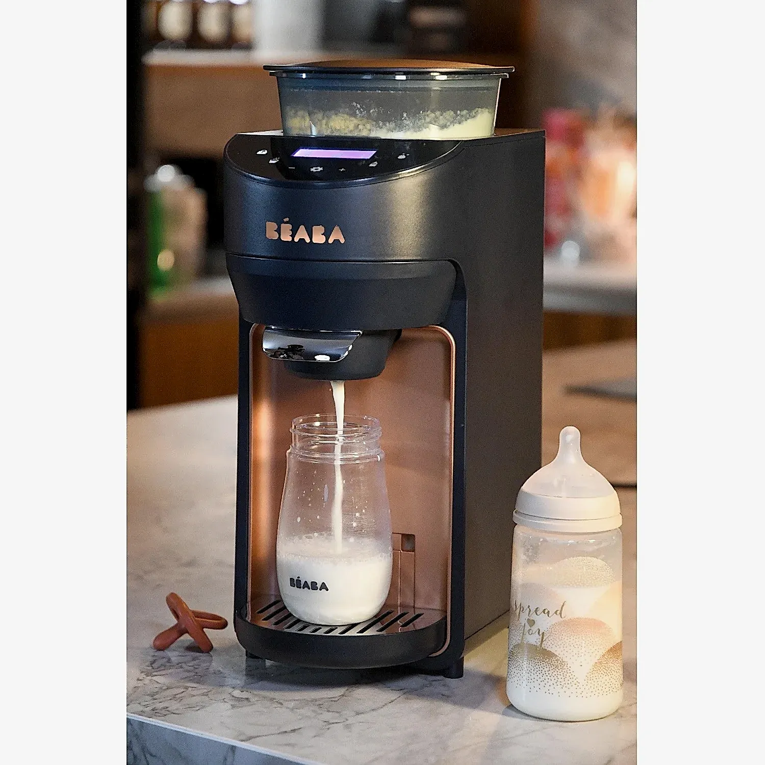 Beaba Milkeo Plus Otomatik Mama Hazırlayıcı, Night Blue - Robot & Isıtıcı & Sterilazatör - Görsel 2