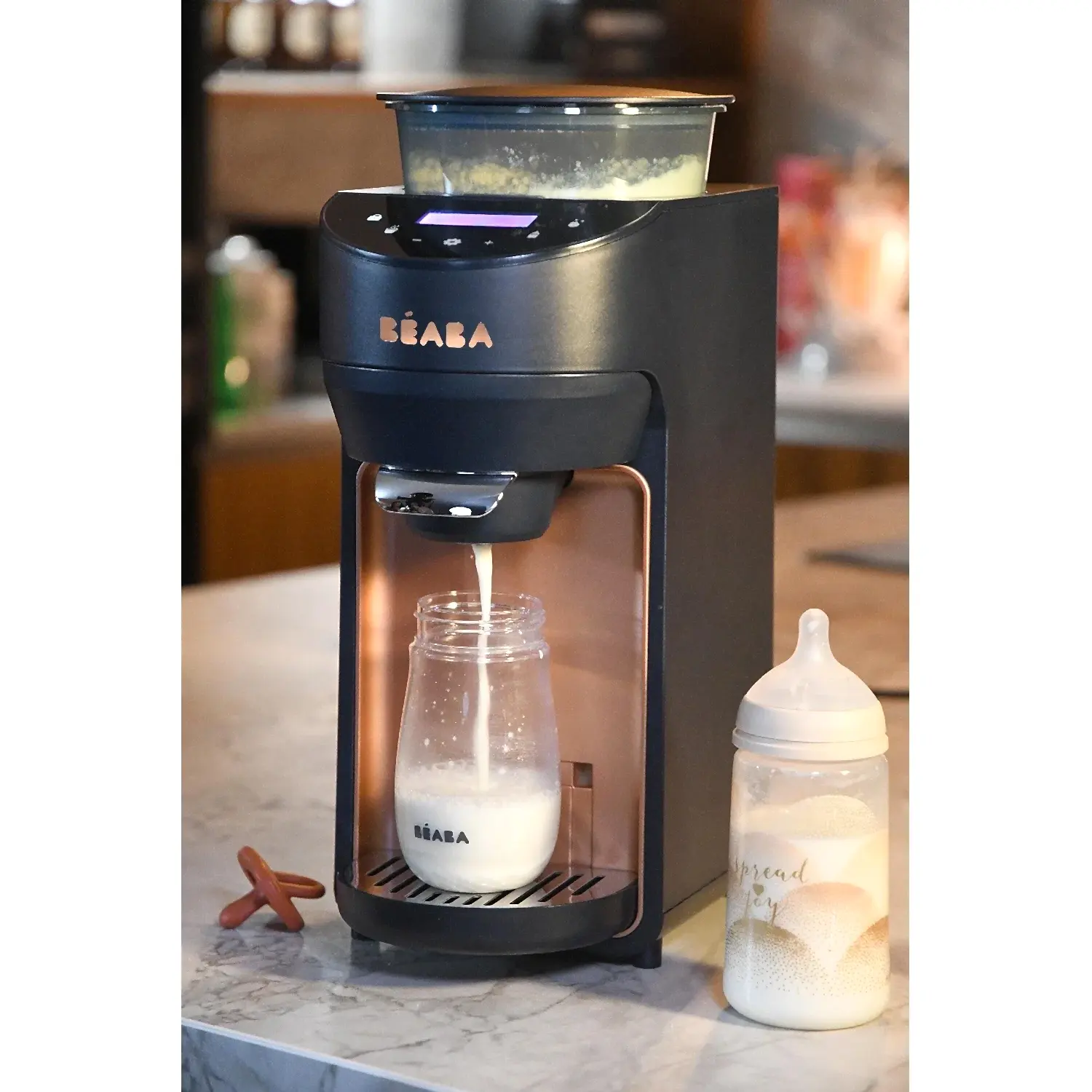 Beaba Milkeo Plus Otomatik Mama Hazırlayıcı, Night Blue - Robot & Isıtıcı & Sterilazatör - Görsel 2