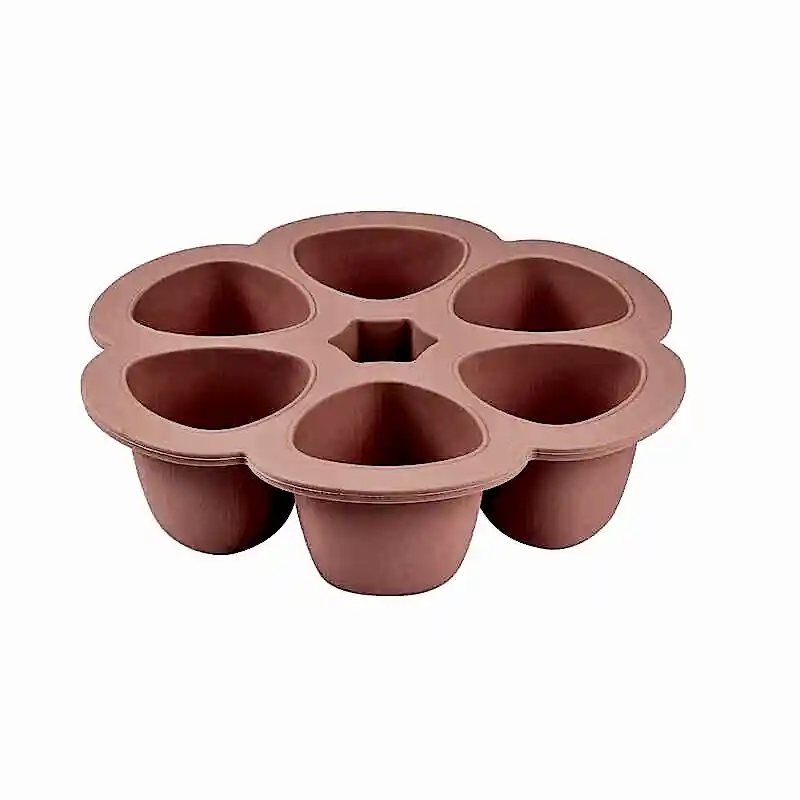 Beaba Silikon 6Lı Sıcak & Soğuk Saklama Kabı Old Pink 6 X 90 Ml - Çatal Kaşık Tabak - Görsel 2