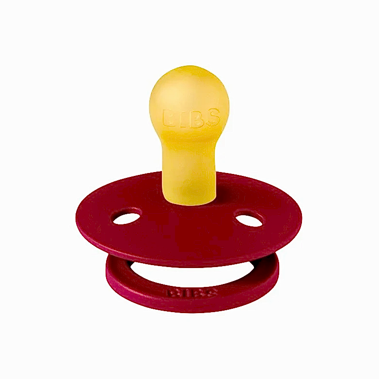 Bibs Colour Kauçık Emzik Ruby 0-6 Ay Bordo - Emzik ve Aksesuarları - Görsel 2