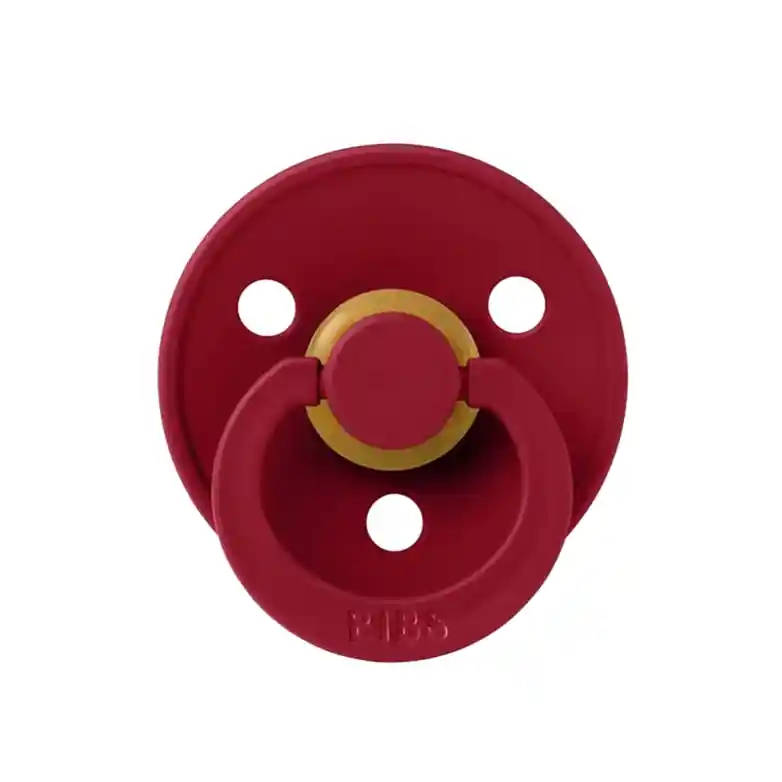 Bibs Colour Kauçık Emzik Ruby 0-6 Ay Bordo - Emzik ve Aksesuarları