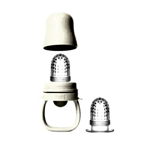 Bibs Silikon Meyve ve Sebze Filesi Ivory Ekru - Meyve Filesi ve Rende