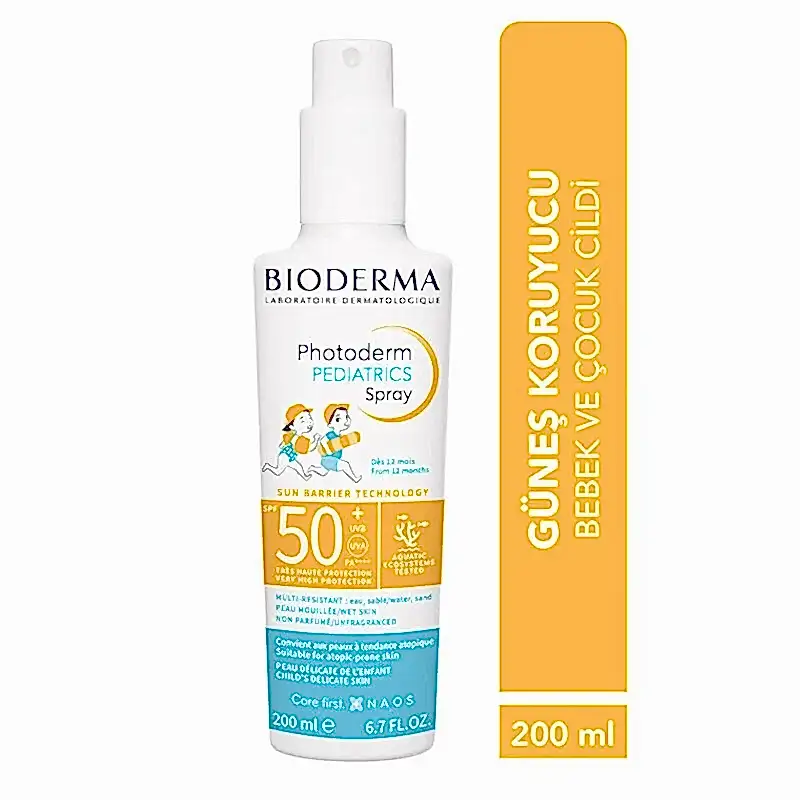 Bioderma Photoderm Pediatrics Spray SPF50+ 200 ml STD - Güneş ve Yaz Ürünleri