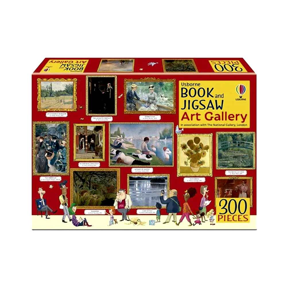 Ladybird Book And Jigsaw: Art Gallery - Kitap