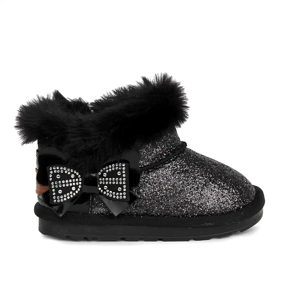 Buckhead Curly İçi Kürklü Kız Çocuk Bot Siyah - Bot Çizme