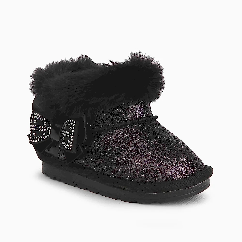 Buckhead Curly İçi Kürklü Kız Çocuk Bot Siyah - Bot Çizme - Görsel 2