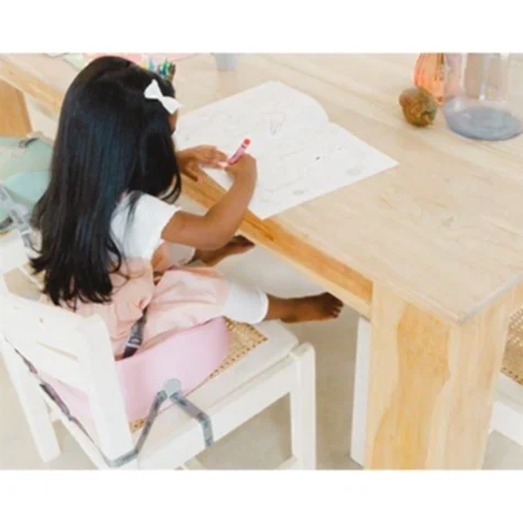 Bumbo Booster Seat Yükseltici Bebek Koltuğu (Cool Grey) - Mama Sandalyesi - Görsel 2