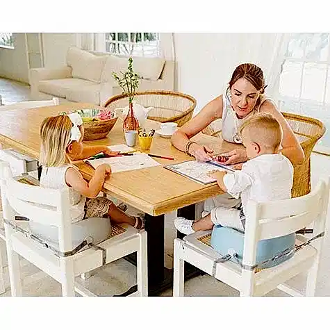 Bumbo Booster Seat Yükseltici Bebek Koltuğu (Hemlock) - Mama Sandalyesi - Görsel 2