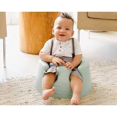 Bumbo Floor Seat Bebek Koltuğu (Cool Grey) - Mama Sandalyesi - Görsel 2