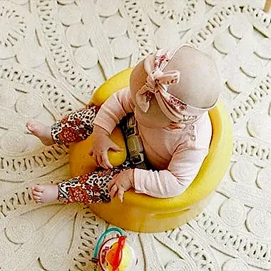 Bumbo Floor Seat Bebek Koltuğu (Cradle Pİnk) - Mama Sandalyesi - Görsel 2