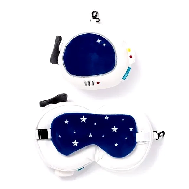 Relaxeazzz Seyahat Yastığı Ve Göz Maskesi Space Cadet Plush