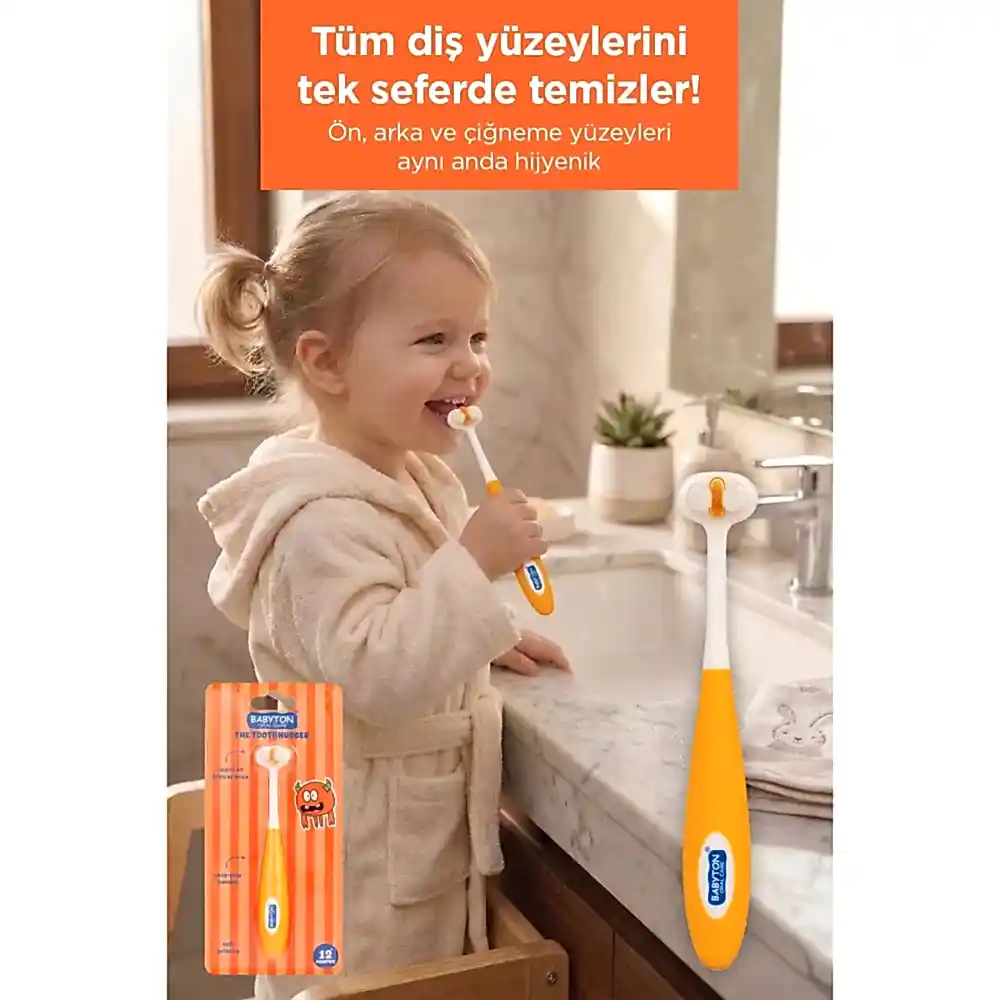 Babyton 3 Boyutlu Diş Fırçası Lupy