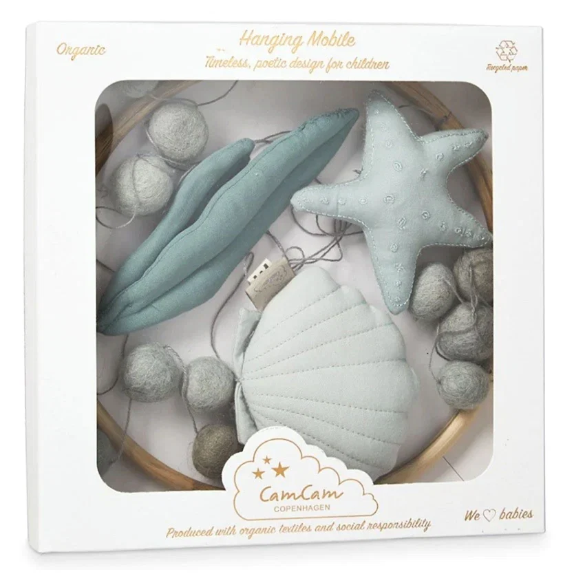 Cam Cam Copenhagen Cam Cam Okyanus Dönence Ocean - Dönence ve Uyku Arkadaşı - Görsel 2