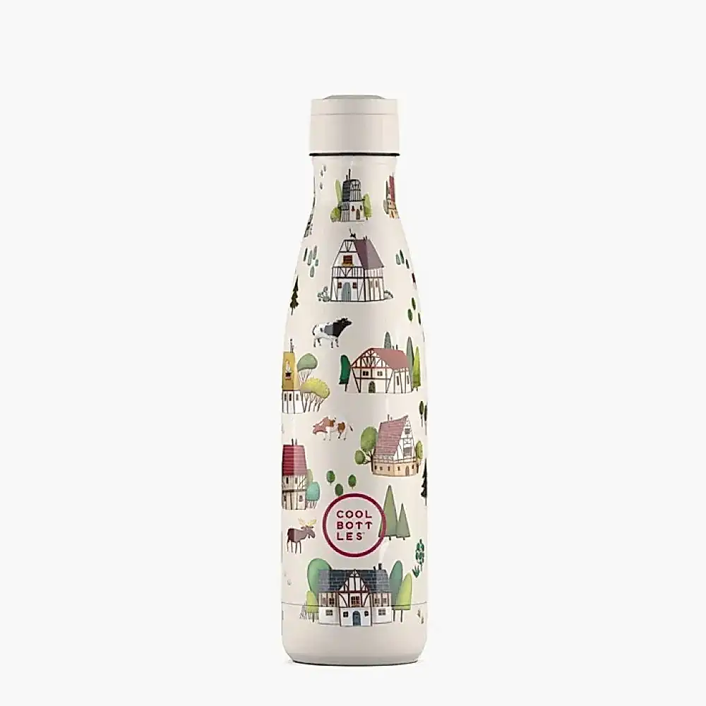 Cool Bottles Paslanmaz Çelik Suluk - The Kids Bottle Tudor Village 500 ml