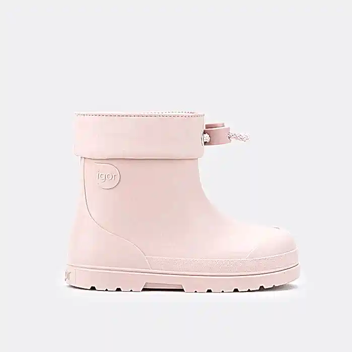 Igor Çocuk Yağmur Botu Mendi Borrego - Nude Pembe
