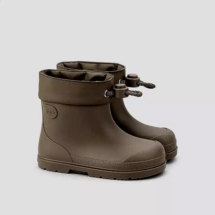 Igor Çocuk Yağmur Botu Mendi Borrego - Elmwood Kahverengi