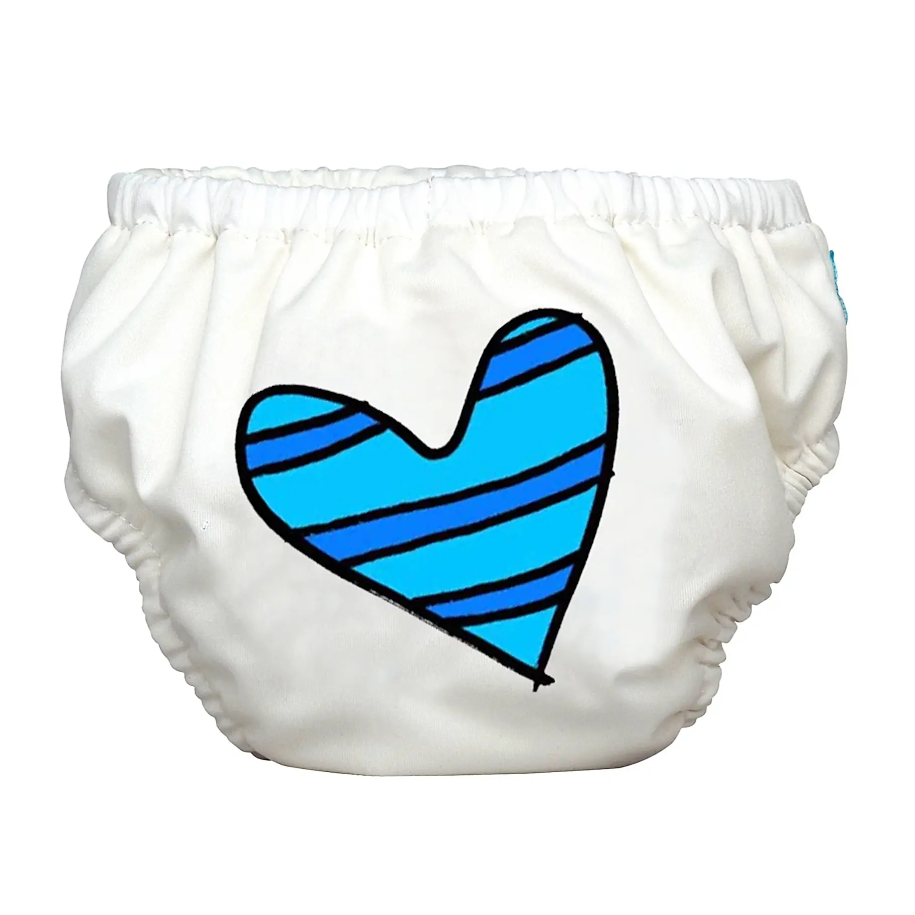 Charlie Banana Bebek Alıştırma Külodu Mayo Desenli Medium Beyaz - Alıştırma Külotları