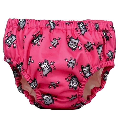 Charlie Banana Bebek Alıştırma Külodu Mayo Desenli Medium Fuşya - Alıştırma Külotları