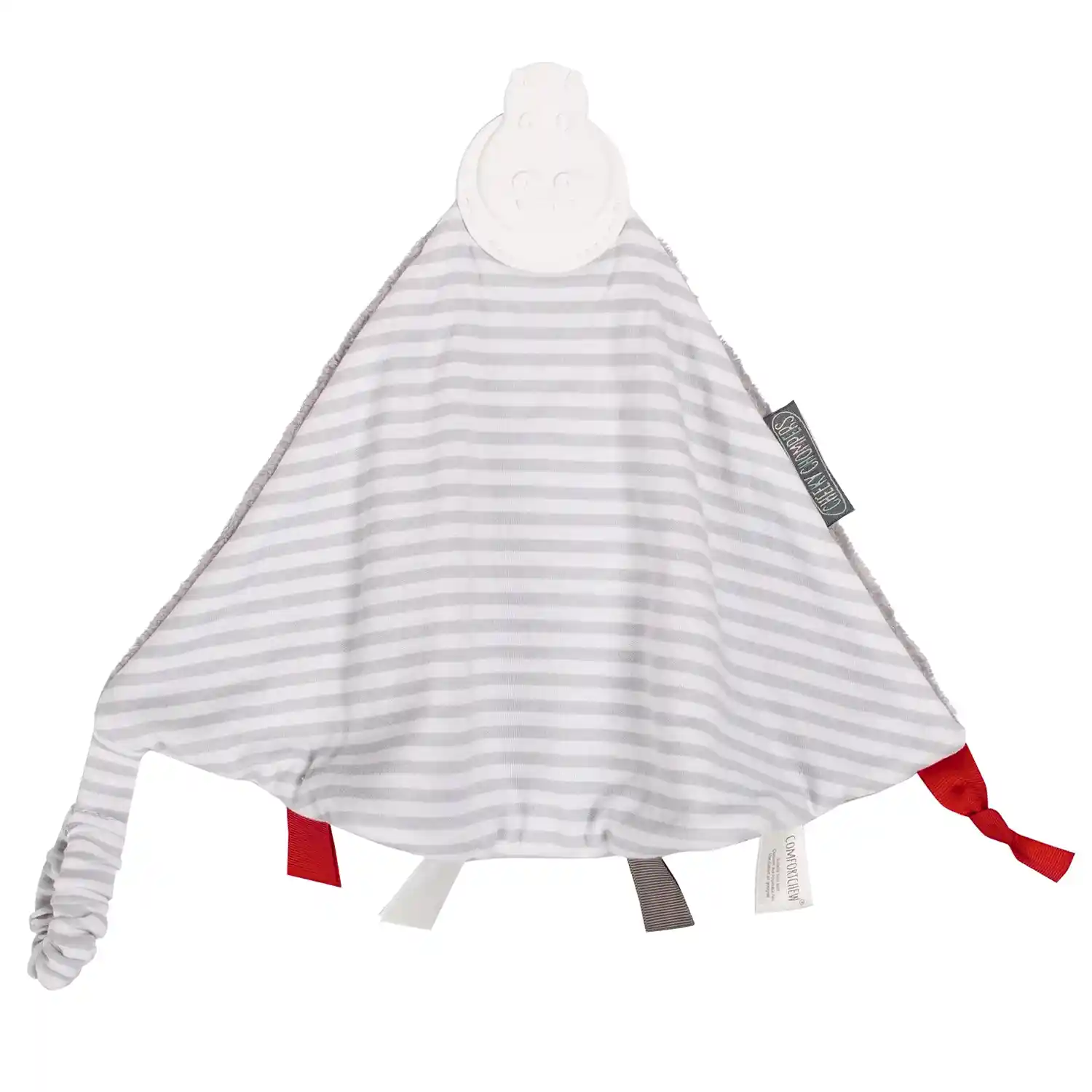 Cheeky Chompers Diş Kaşıyıcılı Uyku Arkadaşı -Grey Stripes Comfortchew STD - Dönence ve Uyku Arkadaşı