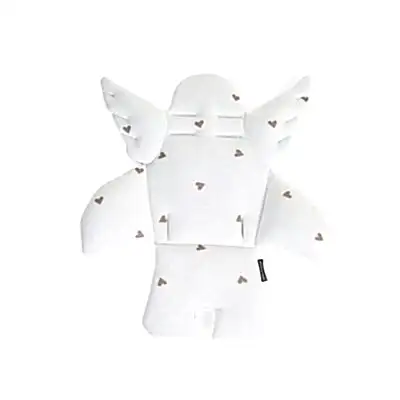 Childhome Angel Mama Sandalyesi Minderi Kalp Ekru - Görsel 2