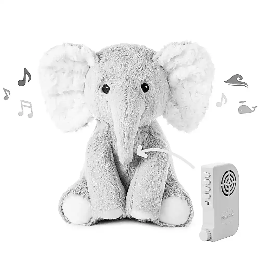 Cloud B Uyku Arkadaşım Fil Elliot Gri - Dönence ve Uyku Arkadaşı - Görsel 2