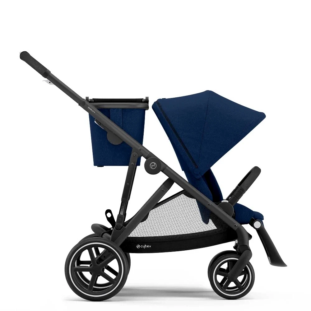 Cybex Gazelle S Bebek Arabası Black Navy Blue - Bebek Arabaları