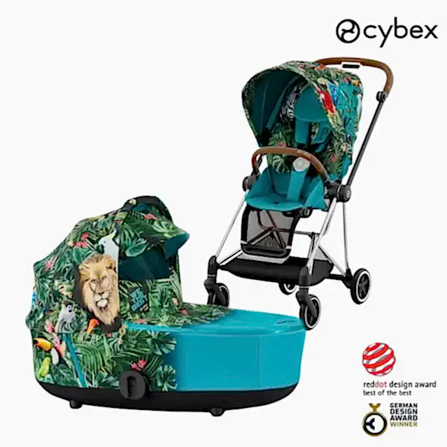 Cybex Mios Bebek Arabası Chrome Brown-We The Best+ Portbebe STD - Bebek Arabaları