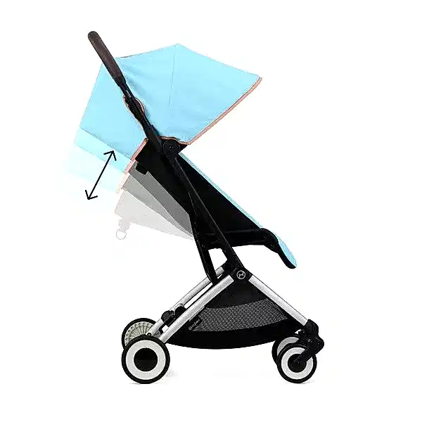 Cybex Orfeo Kabin Boy Bebek Arabası Beach Blue - Bebek Arabaları - Görsel 2