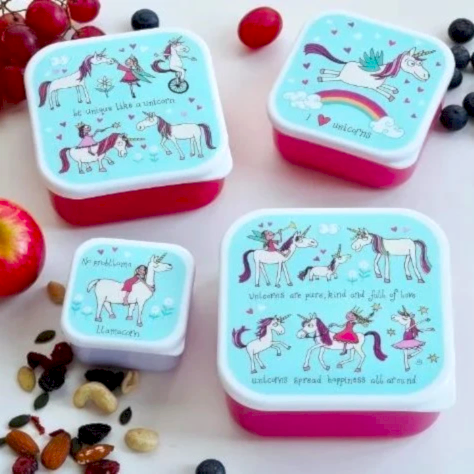 Tyrrell Katz 4 lü Atıştırma Kutusu Unicorn