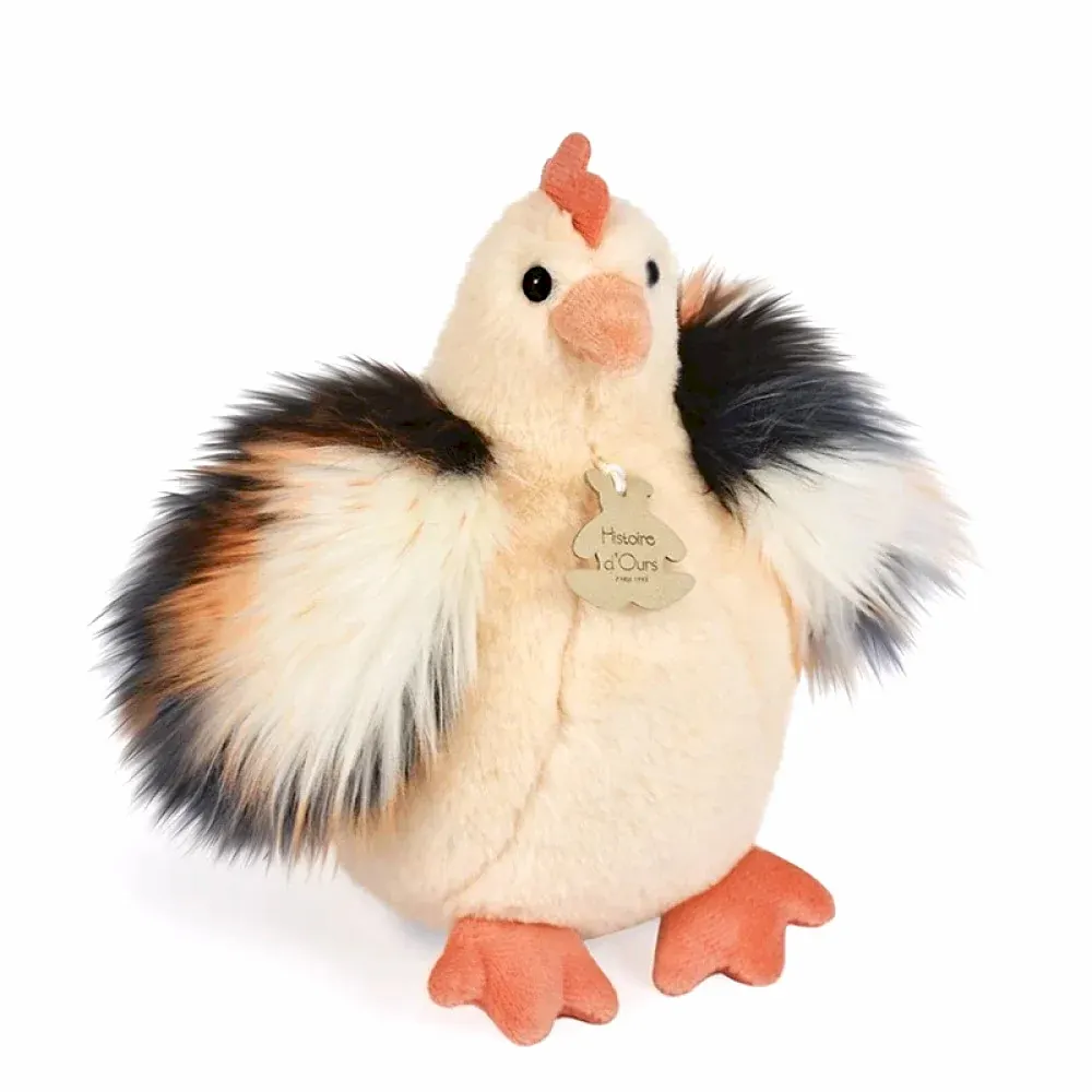 Doudou Bej Tavuk 20 cm - Peluş