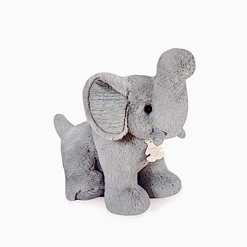 Doudou Gri Fil 35 cm - Dönence ve Uyku Arkadaşı