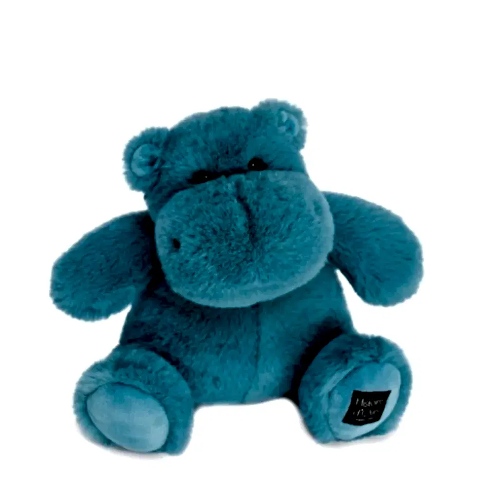 Doudou Mavi Hipopotam 25 cm - Peluş