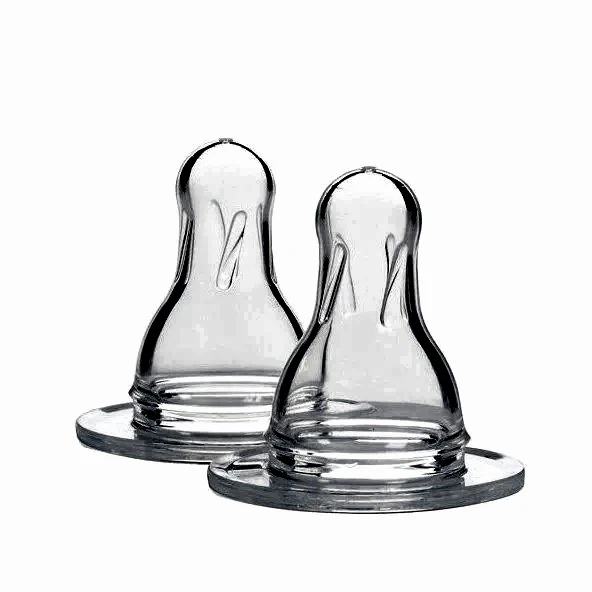 Dr.Browns Dr Browns 1. Seviye Dar Ağız Silikon Biberon Emziği İkili 0m+ STD - Biberon ve Aksesuarları - Görsel 2