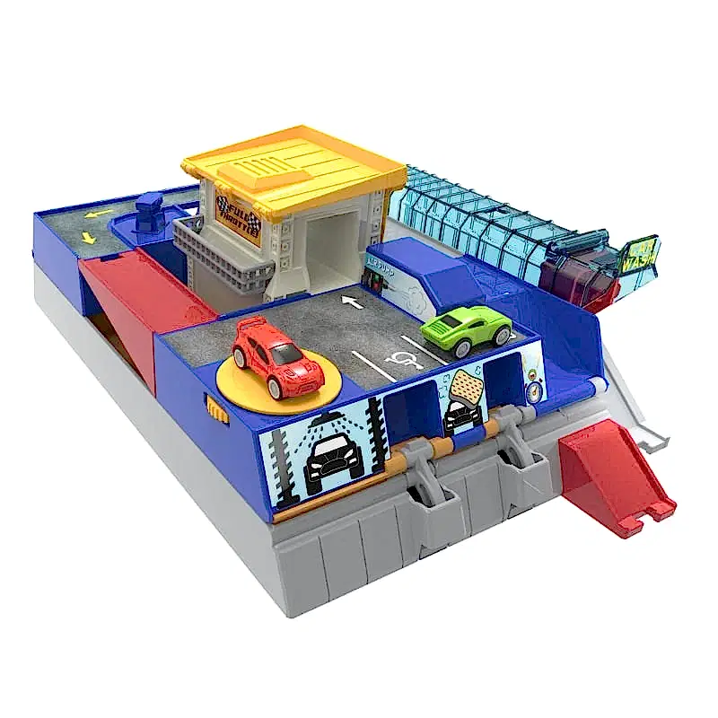 Driven 2'si 1 Arada Yarış Pisti - 80 Parça - Oyuncak Araba