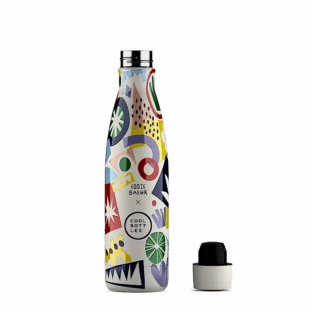 Cool Bottles Paslanmaz Çelik Suluk - Electric Garden 500 ml - Görsel 2