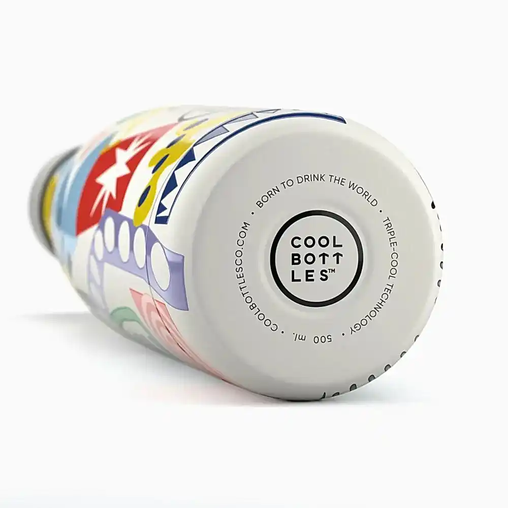 Cool Bottles Paslanmaz Çelik Suluk - Electric Garden 500 ml - Görsel 3