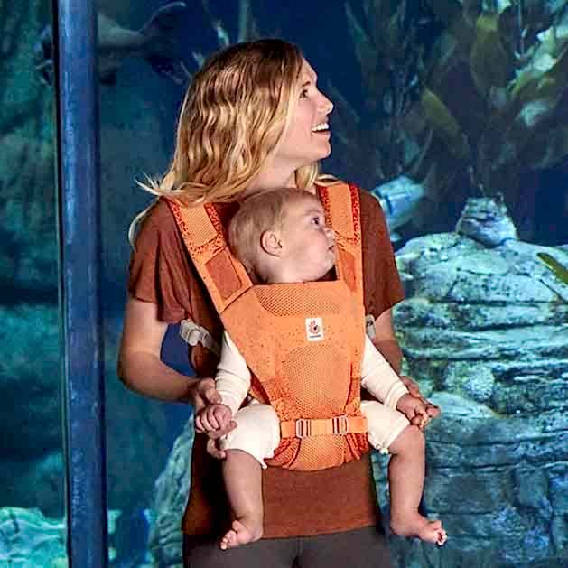 Ergobaby Aerloom Ergonomik Kanguru Amber Coral - Görsel 2