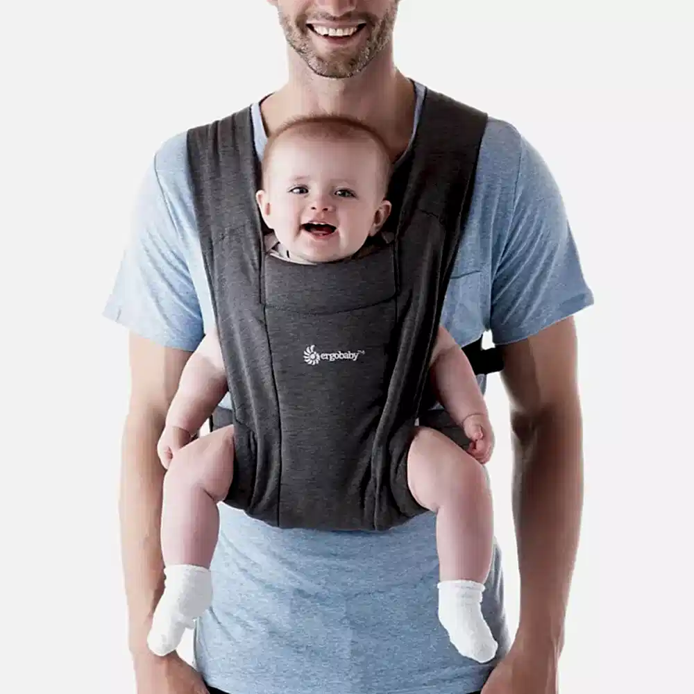 Ergobaby Embrace Soft Knit (Heather grey) - Kanguru