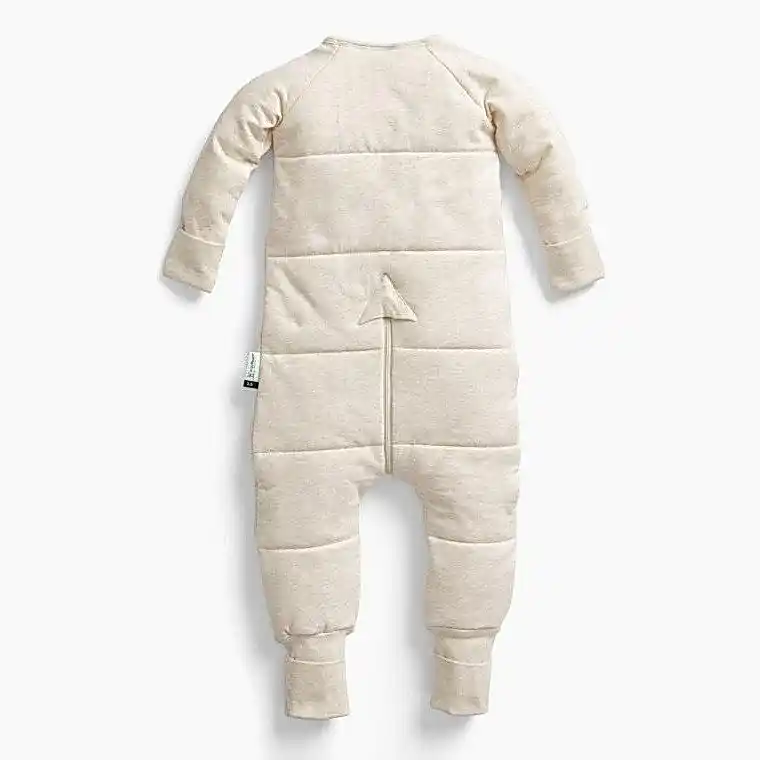 ErgoPouch Australia ErgoPouch Organik Koton Uyku Tulumu 2.5 TOG Qatmeal Marle Ekru - Görsel 2