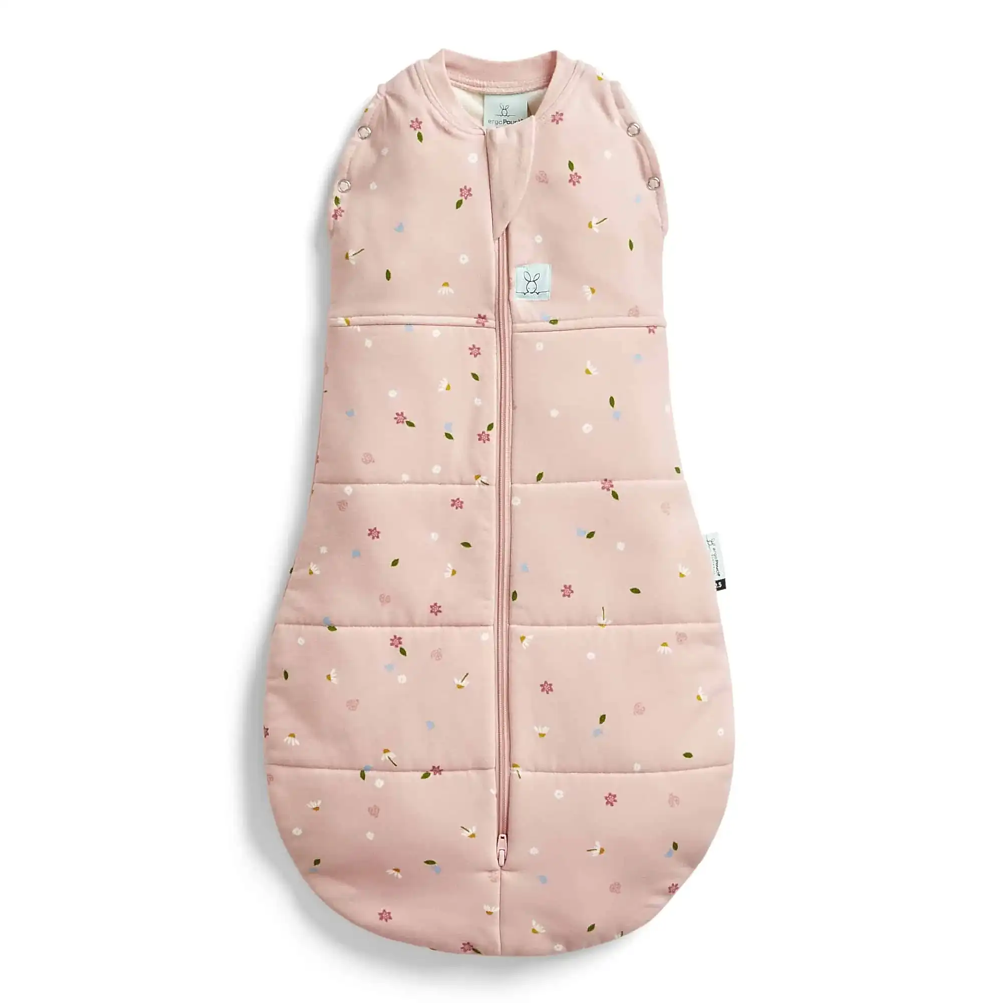ErgoPouch Australia ErgoPouch Organik Pamuklu Kundak 2.5 TOG Daisies Pembe